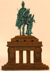 Kaiser Wilhelm Denkmal am Deutschen Eck